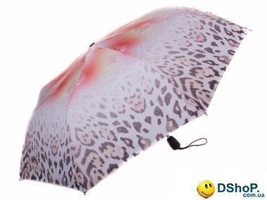 Зонт компактный женский полуавтомат облегченный PIERRE CARDIN (ПЬЕР КАРДЕН) U82110-svetliy-leopard