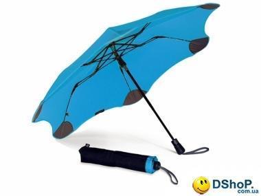Противоштормовой зонт женский полуавтомат BLUNT (БЛАНТ) Bl-xs-blue