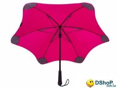 Противоштормовой зонт-трость женский механический BLUNT (БЛАНТ) Bl-lite-2-pink