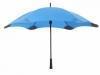 Противоштормовой зонт-трость женский механический с большим куполом BLUNT (БЛАНТ) Bl-classic-blue