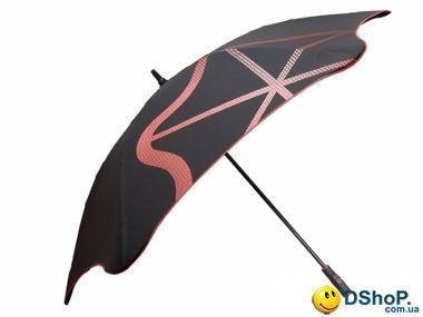 Противоштормовой зонт-трость мужской механический с большим куполом BLUNT (БЛАНТ) Bl-golf2-red