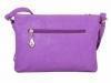 Женская сумка через плечо из качественного кожезаменителя RONAERDO (РОНАЭРДО) BAL0346-violet