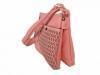 Женская сумка через плечо из качественного кожезаменителя RONAERDO (РОНАЭРДО) BAL0346-pink