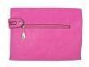 Женский клатч из качественного кожезаменителя RONAERDO (РОНАЭРДО) BAL21321-pink
