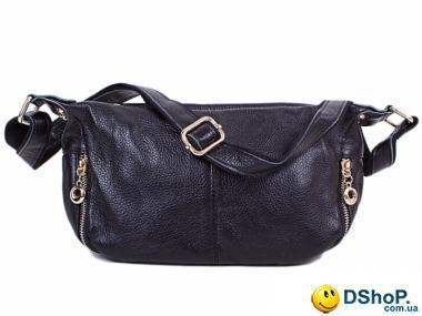 Женская кожаная сумка через плечо ETERNO (ЭТЕРНО) ET68270-black