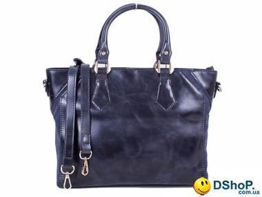 Женская кожаная сумка со вставками замши ETERNO (ЭТЕРНО) ET9400-grey