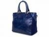 Женская кожаная сумка со вставками замши ETERNO (ЭТЕРНО) ET9400-navy