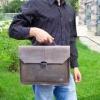 Мужской кожаный портфель с карманом для ноутбука ETERNO (ЭТЭРНО) ET6133