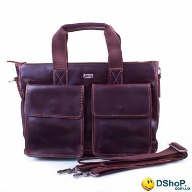 Мужская кожаная сумка с карманом для ноутбука ETERNO (ЭТЭРНО) ET6138