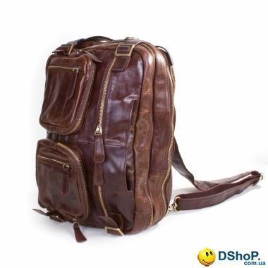 Мужская кожаная сумка-рюкзак (трансформер) ETERNO (ЭТЭРНО) ET1011B