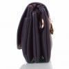 Женская сумка-клатч через плечо из качественного кожезаменителя RONAERDO (РОНАЭРДО) BAL3006-B-black