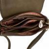 Женская сумка через плечо из качественного кожезаменителя RONAERDO (РОНАЭРДО) BAL3010-A-army-green