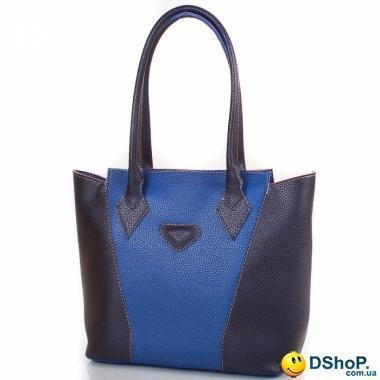 Женская сумка из качественного кожезаменителя МІС МISS32948-navy