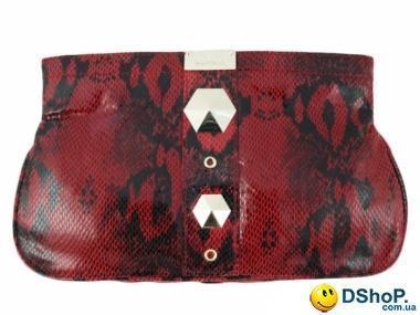 Клатч женский кожаный B6092-red