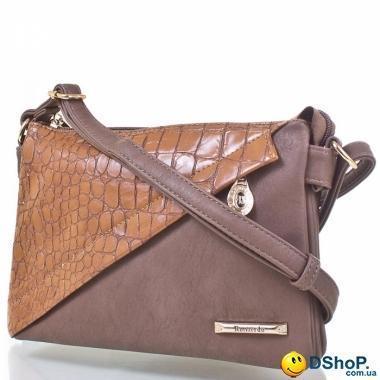 Женская сумка через плечо из качественного кожезаменителя RONAERDO (РОНАЭРДО) BAL3007-B-khaki