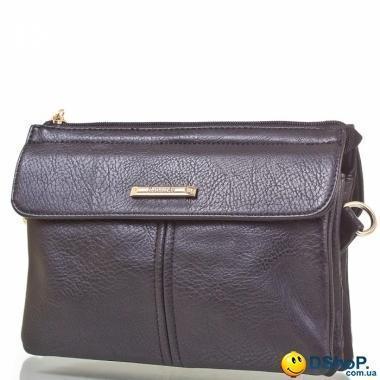 Женская сумка через плечо из качественного кожезаменителя RONAERDO (РОНАЭРДО) BAL3008-A-black
