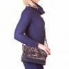Женская сумка через плечо из качественного кожезаменителя RONAERDO (РОНАЭРДО) BAL3004-D-black