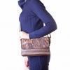 Женская сумка через плечо из качественного кожезаменителя RONAERDO (РОНАЭРДО) BAL3004-D-khaki