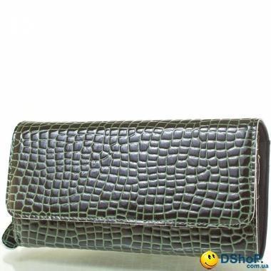 Женская сумка-клатч через плечо из качественного кожезаменителя RONAERDO (РОНАЭРДО) BAL5654-green