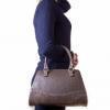 Женская сумка из качественного кожезаменителя МІС MISS32927-beige