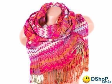 Лучший корпоративный подарок к праздникам шарф зимний вискоза VENERA (ВЕНЕРА) C270012-pink