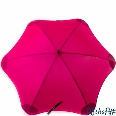Противоштормовой зонт-трость женский механический с большим куполом BLUNT (БЛАНТ) Bl-classic-pink