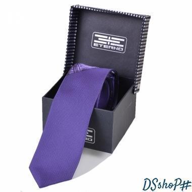 Мужской шелковый галстук ETERNO (ЭТЕРНО) EG557