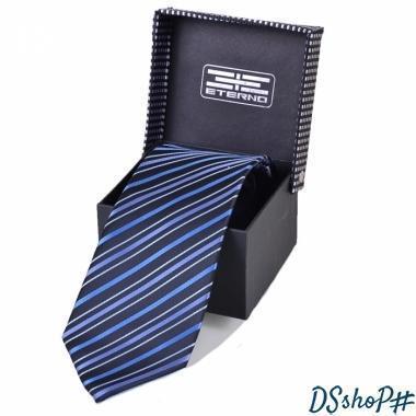 Мужской шелковый галстук ETERNO (ЭТЕРНО) EG576