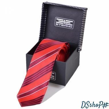 Мужской шелковый галстук ETERNO (ЭТЕРНО) EG598