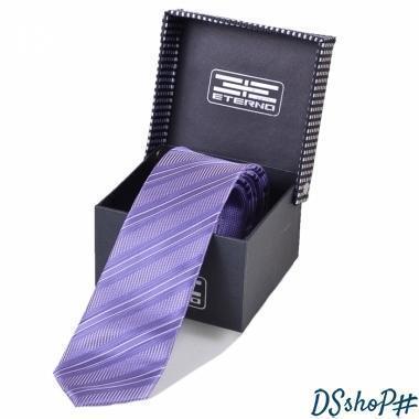 Мужской шелковый галстук ETERNO (ЭТЕРНО) EG600
