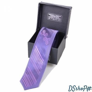 Мужской шелковый галстук ETERNO (ЭТЕРНО) EG533