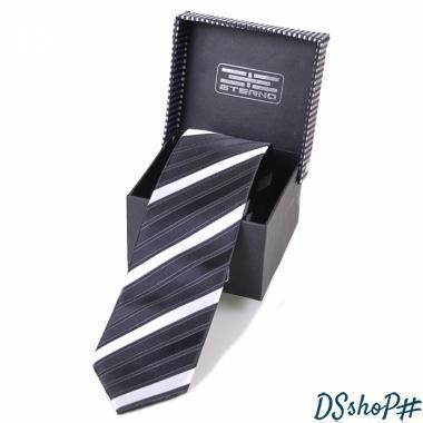 Мужской шелковый галстук ETERNO (ЭТЕРНО) EG546