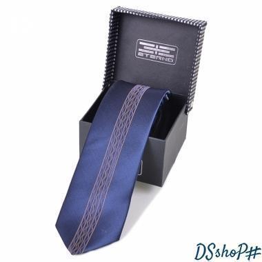 Мужской шелковый галстук ETERNO (ЭТЕРНО) EG547
