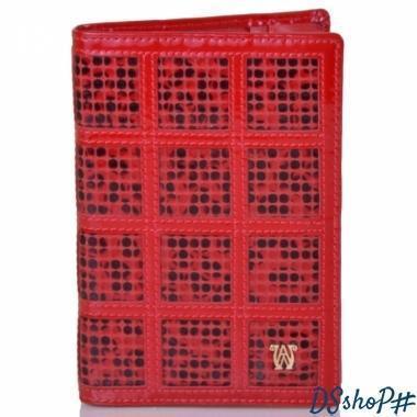 Обложка для паспорта женская WANLIMA (ВАНЛИМА) W110447416062-red