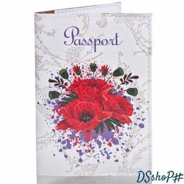 Женская обложка для паспорта PASSPORTY (ПАСПОРТУ) KRIV008