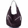 Женская дизайнерская замшевая сумка GALA GURIANOFF (ГАЛА ГУРЬЯНОВ) GG1247-brown