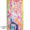 Шарф женский шелковый  42 на 158  ETERNO (ЭТЕРНО), репродукция картины Густава Климта 