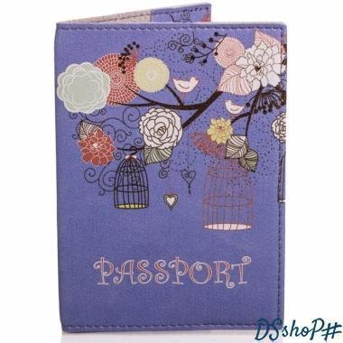 Женская обложка для паспорта PASSPORTY (ПАСПОРТУ) KRIV017