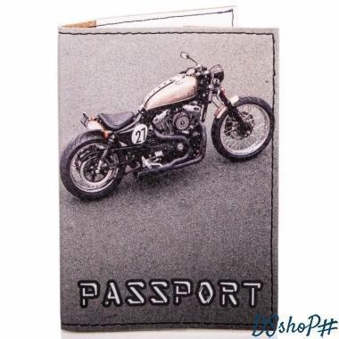 Мужская обложка для паспорта PASSPORTY (ПАСПОРТУ) KRIV076