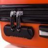 Чемодан маленький облегченный на 4-х колесах TIANDISHU (ТИАНДИШУ) TU2011-5S-orange