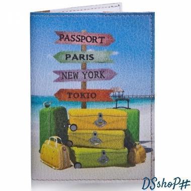 Женская обложка для паспорта PASSPORTY (ПАСПОРТУ) KRIV026