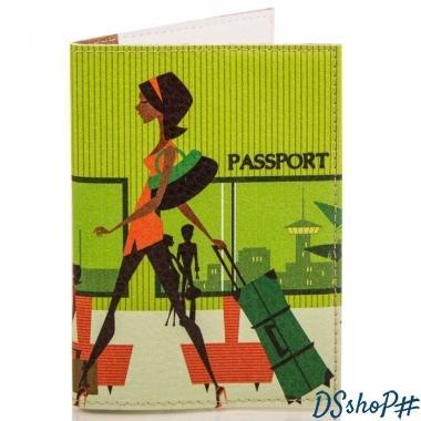 Женская обложка для паспорта PASSPORTY (ПАСПОРТУ) KRIV028