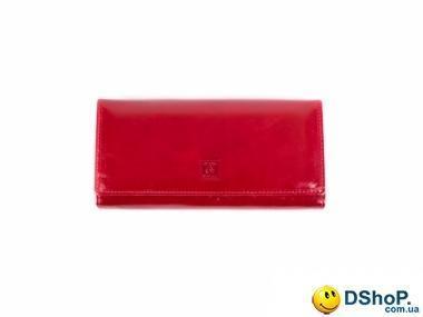 Кожаный женский кошелек WANLIMA (ВАНЛИМА) W500432705-red