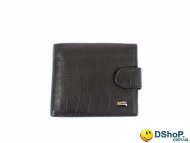 Кожаный мужской кошелек WANLIMA (ВАНЛИМА) W72042410160-black
