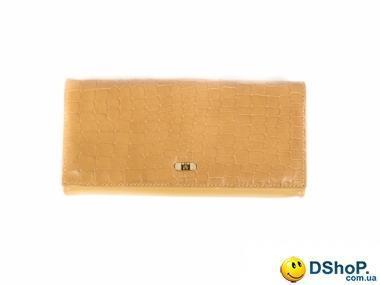 Кожаный женский кошелек WANLIMA (ВАНЛИМА) W21407390013-beige