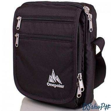 Мужская спортивная сумка ONEPOLAR (ВАНПОЛАР) W5633-black