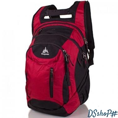 Мужской рюкзак с отделение для ноутбука ONEPOLAR (ВАНПОЛАР) W1359-red