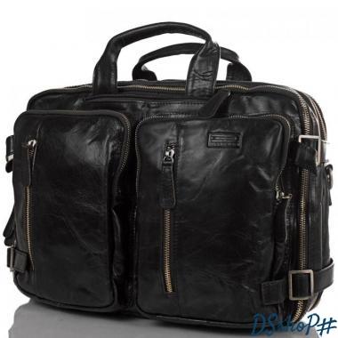 Мужская кожаная сумка-рюкзак ETERNO (ЭТЭРНО) ET1011-2