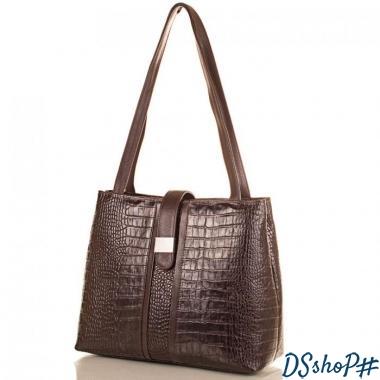 Женская кожаная сумка DESISAN (ДЕСИСАН) SHI1521-10-KR