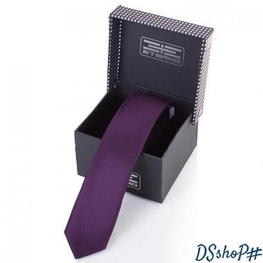 Мужской узкий шелковый галстук ETERNO (ЭТЕРНО) EG607